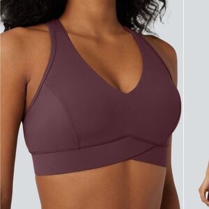 HALARA Evening Red Sports Bra